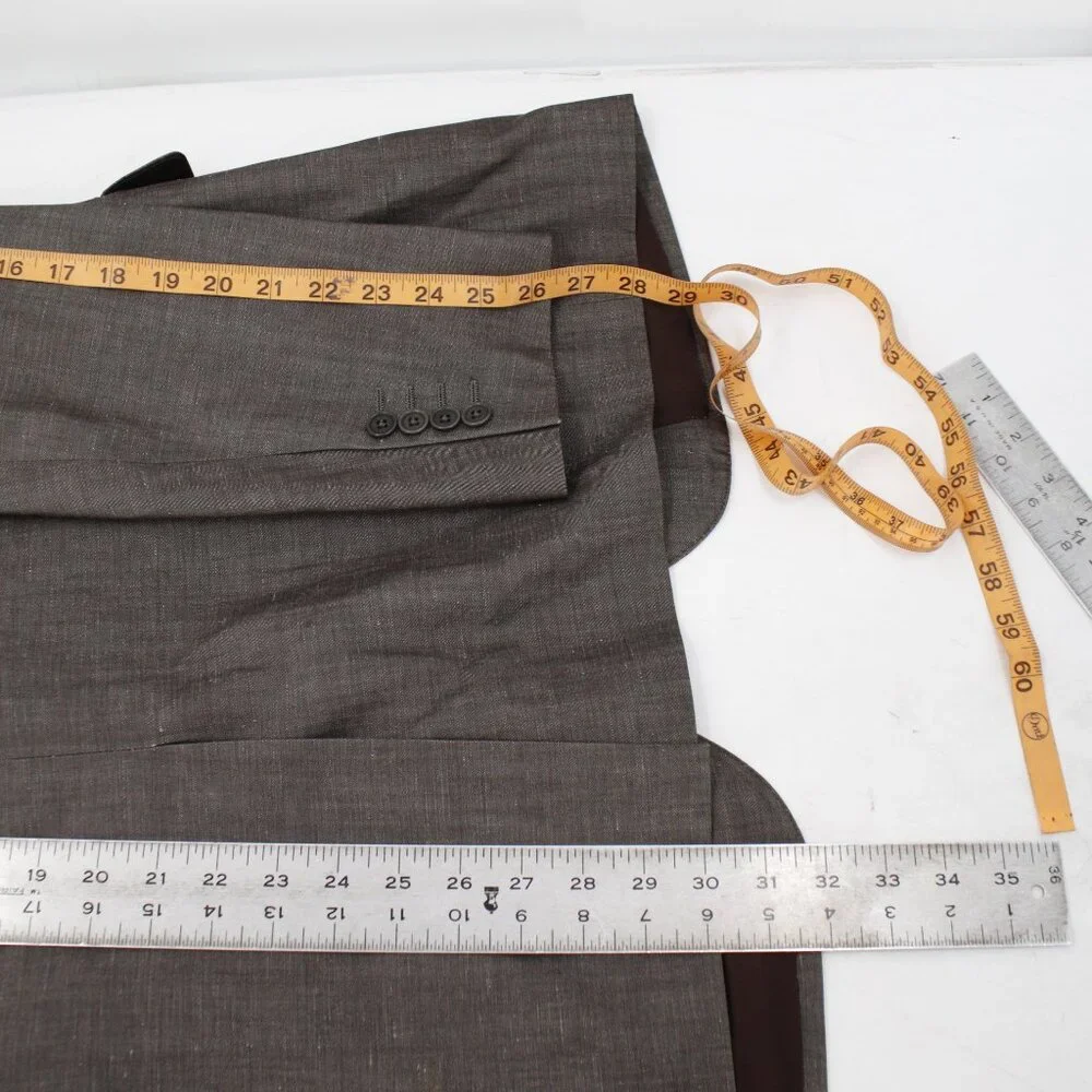 John varvatos Sport Coat Men's 44R Two Button Single Breasted Wool Linen Blend